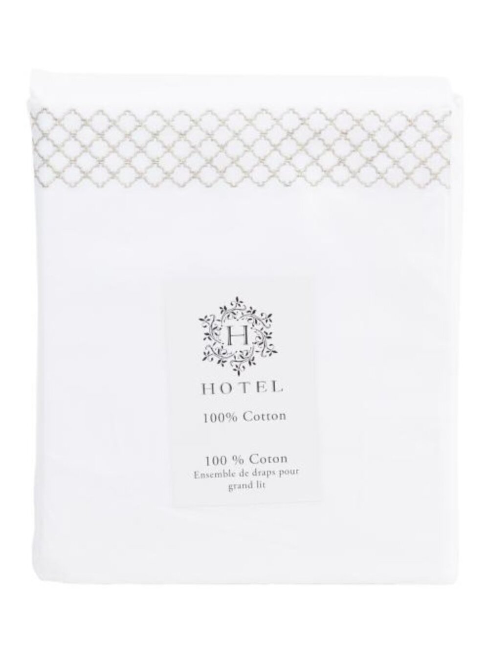 HOTEL COLLECTION Embroidered Hem Sheet Set